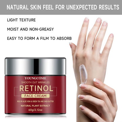 Retinol Lifting Firming Cream Repairing Moisturizing Nourishing Cream Brightening Skin Facial Cream Anti-Aging Face Skin Care