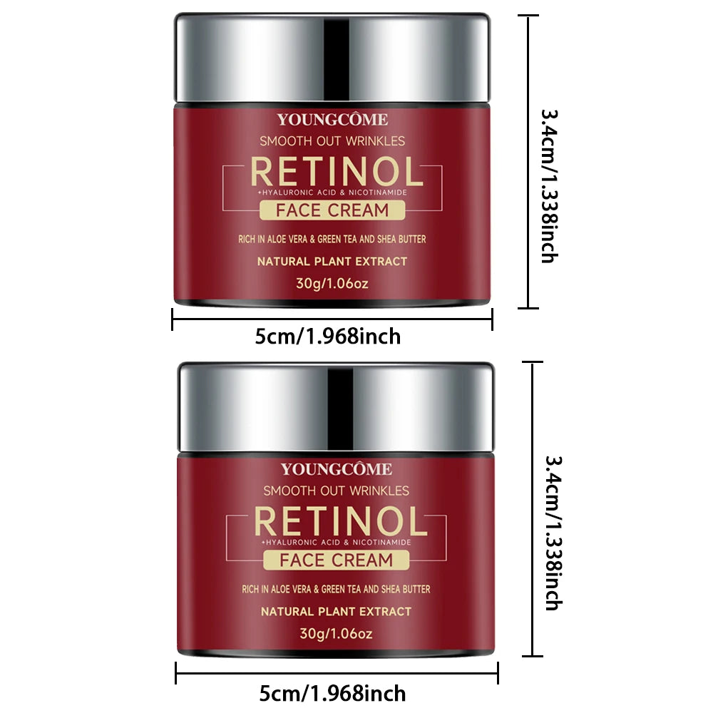 Retinol Lifting Firming Cream Repairing Moisturizing Nourishing Cream Brightening Skin Facial Cream Anti-Aging Face Skin Care