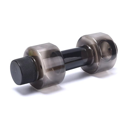 550Ml Sport Water Bottle Body Building Water Dumbbell Fitness Gym Shaker Dumbbell Shape Drinking Jug Cup Plastic Bottle